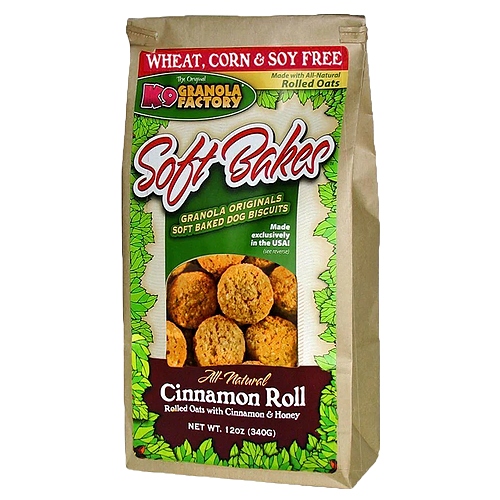 K9 Granola - Soft Bakes - Cinnamon Roll