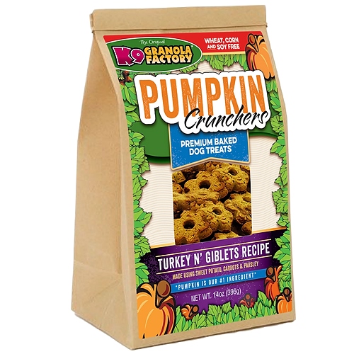 K9 Granola - Pumpkin Crunchers - Turkey n' Giblets 14OZ