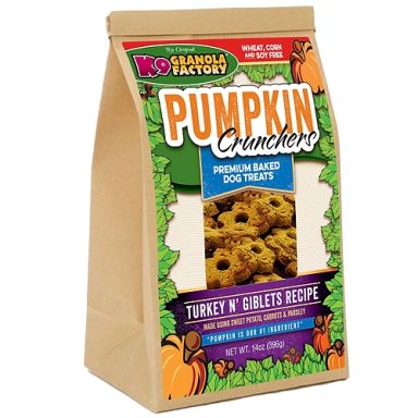 K9 Granola - Pumpkin Crunchers - Turkey n' Giblets 14OZ
