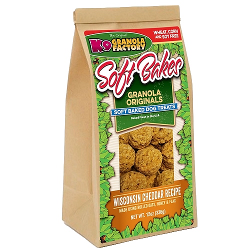 K9 Granola - Soft Bakes - Wisconsin Cheddar