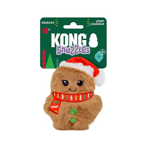 KONG - Holiday Snuzzles - Gingerbread