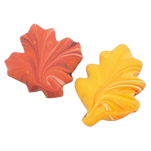 NEW! Tie Die Autumn Leaves