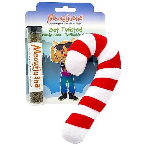 Meowijuana - Get Twisted - Catnip Candy Cane