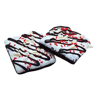 Puppermint Drizzled Brownies