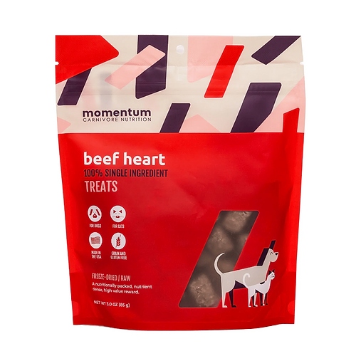 Momentum - Freeze-Dried Raw Beef Hearts