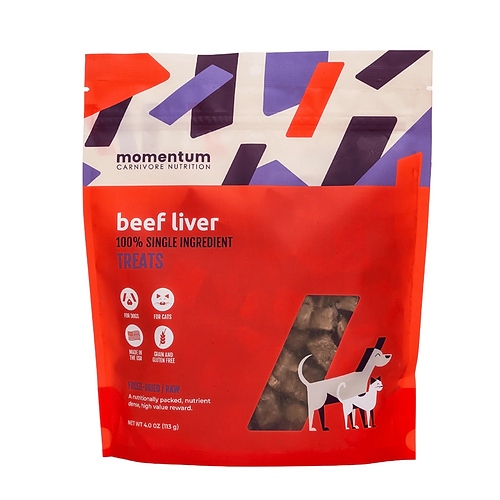 Momentum - Freeze-Dried Raw Beef Liver