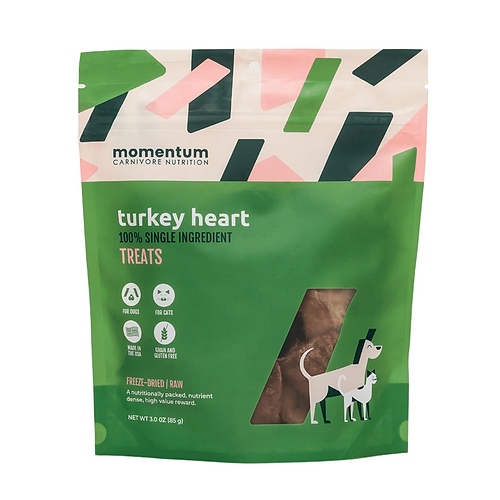 Momentum - Freeze-Dried Raw Turkey Hearts