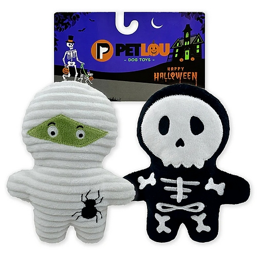 Pet Lou - Trick or Treat Pals - Mummy & Bone 7"