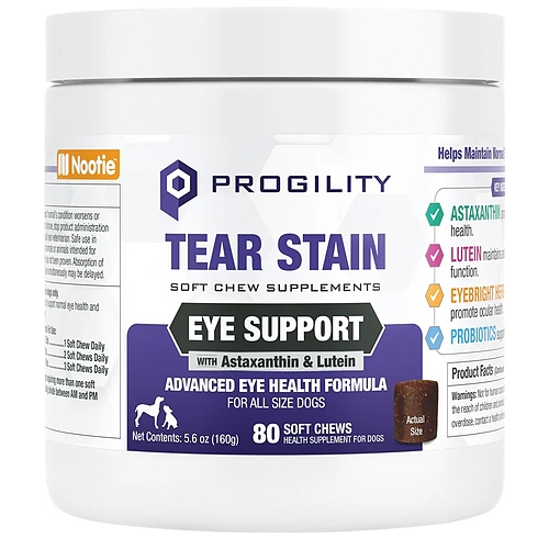 Nootie - Progility Tear Stain Eye Support Chew - 80ct
