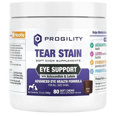 Nootie - Progility Tear Stain Eye Support Chew - 80ct
