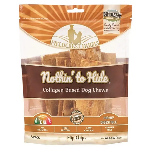 Nothin' to Hide - Flip Chips - Peanut Butter 8pk