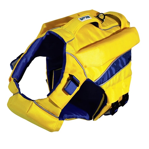 Bay Dog - Offshore Monterey Dog Life Jacket - Nautical Yellow