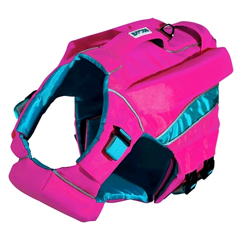Bay Dog - Offshore Monterey Dog Life Jacket - Sunset Pink