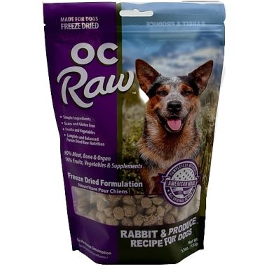 OC Raw - Freeze Dried Rabbit Rox