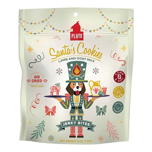 Plato - Santa's Cookies - Lamb & Goat Milk Jerky Bites