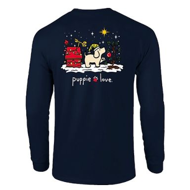 Puppie Love Long Sleeve - Crummy Christmas