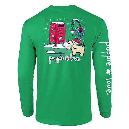 Puppie Love Long Sleeve - Letters to Santa Pup