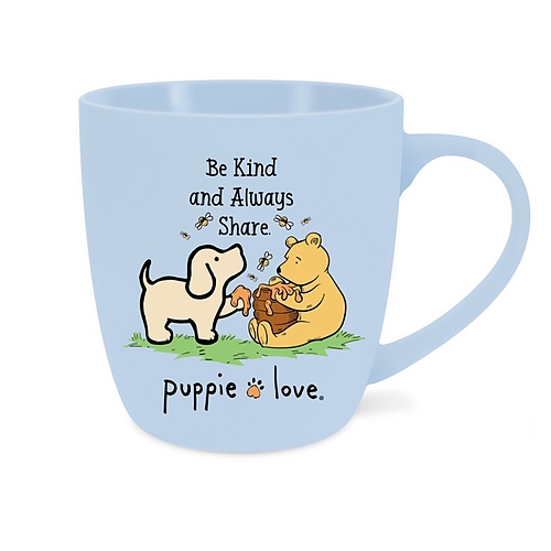 Puppie Love Mugs - Be Kind & Always Share