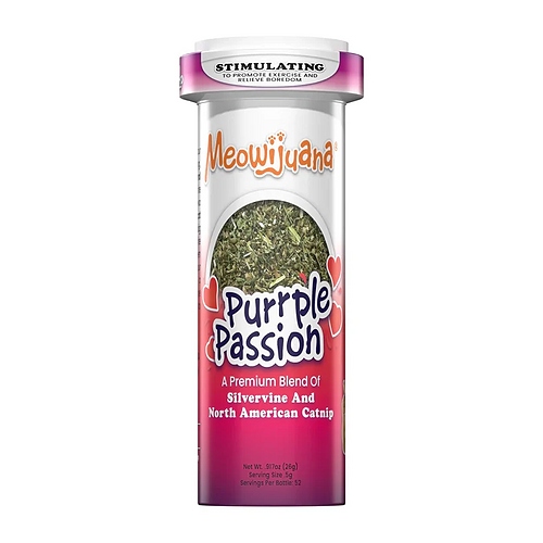 Meowijuana Purrple Passion Catnip & Silvervine Blend Catnip