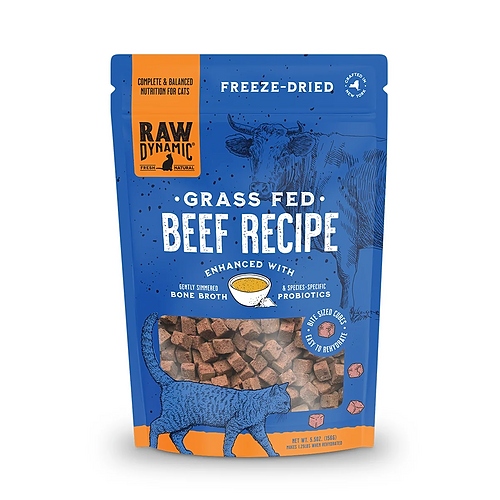Raw Dynamic - Beef Freeze-Dried Raw Cat Food