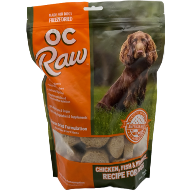 OC Raw - Chicken, Fish & Produce Patties