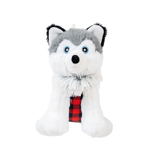 Tall Tails - Husky w/ Plaid Jacket 11"