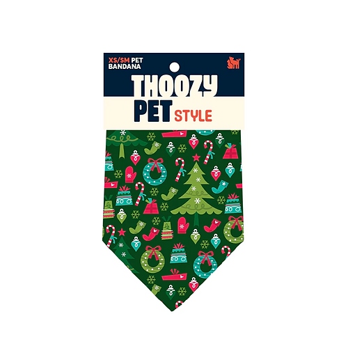 ThoozyPet - Deck the Paws Bandana