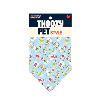 ThoozyPet - Festive & Frosted Bandana