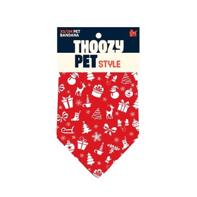 ThoozyPet - Holly Days Bandana