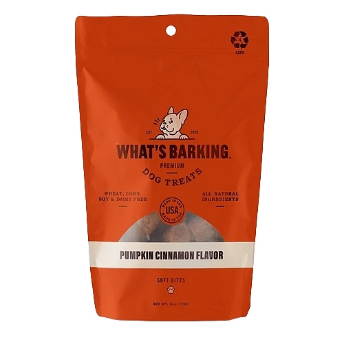 What's Barking - Pumpkin Cinnamon Soft Treats