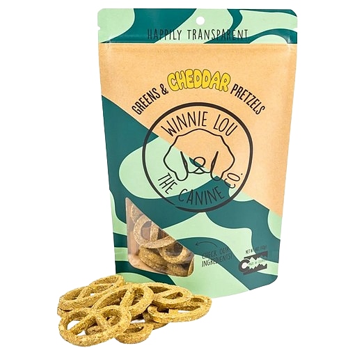 Winnie Lou - Greens & Cheddar Pretzels