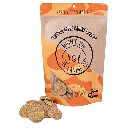 Winnie Lou - Pumpkin Apple Canine Cookies