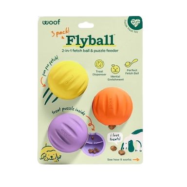 Woof - Flyball - 3pk
