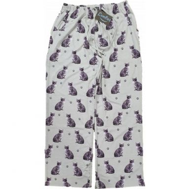 Comfies Pajama Pants - Silver Tabby Cat