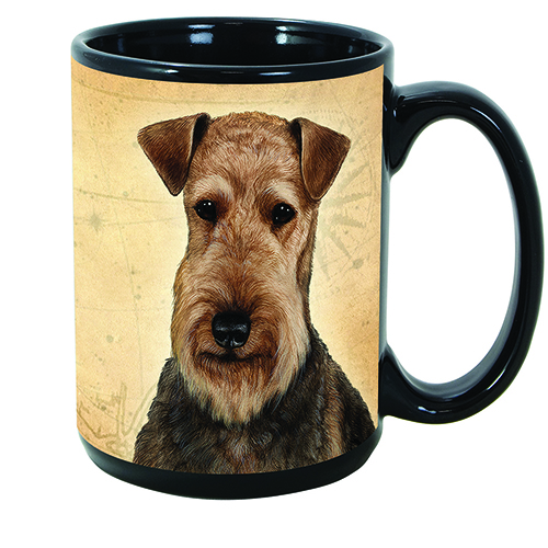 My Faithful Friends Mug - Airedale