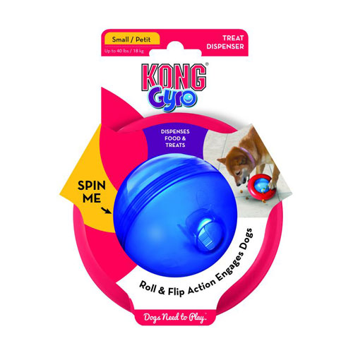 KONG - Gyro - Interactive Treat Dispensing Dog Toy - for Large Dogs