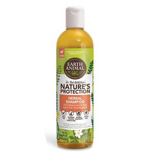 Earth Animal - Nature's Protection™ Flea & Herbal Shampoo: Four Paws Only