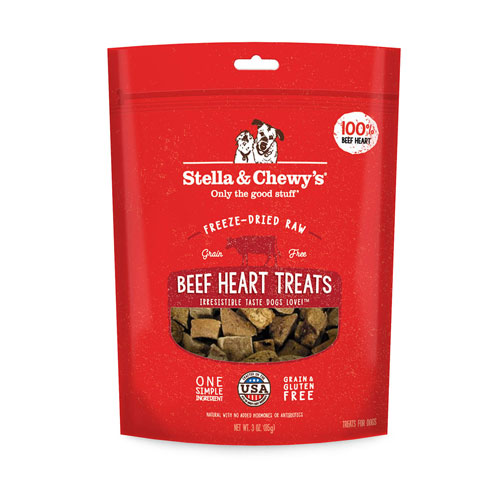 Stella & Chewy's Single Ingredient Beef Heart Treats -