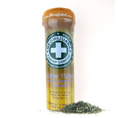 Meowijuana Whisker Tickler Catnip, Chamomile, & Dandelion Blend