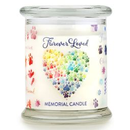 cat memorial candle