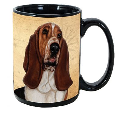 My Faithful Friends Mug - Basset Hound