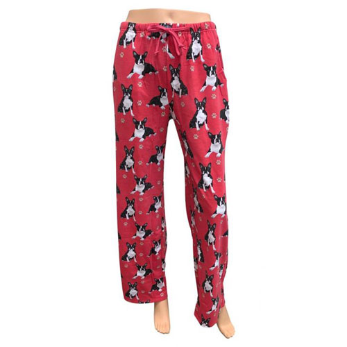 Boston Terrier Love Womens Pajamas Set