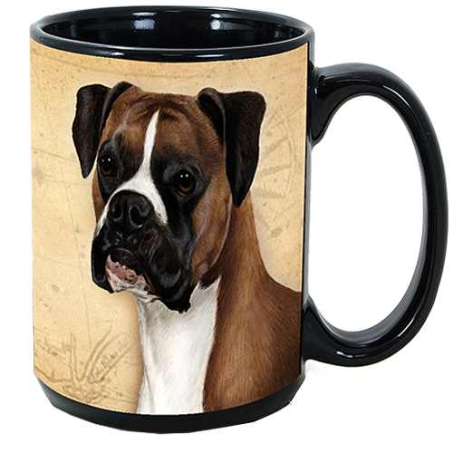 My Faithful Friends Mug - Boxer (Uncropped)