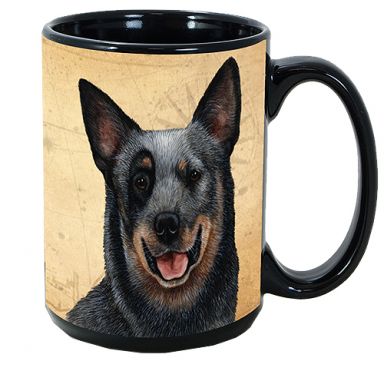 My Faithful Friends Mug - Australian Cattle Dog (Blue)