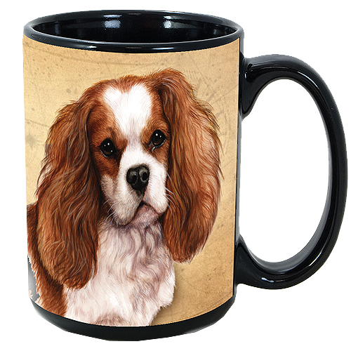 My Faithful Friends Mug - Cavalier King Charles Spaniel (Blenheim)