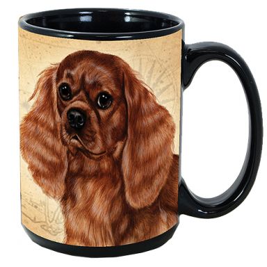 My Faithful Friends Mug - Cavalier King Charles Spaniel (Ruby)