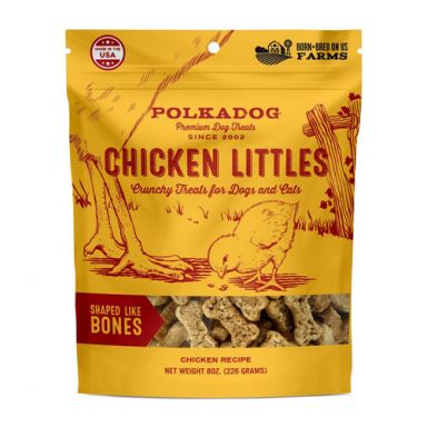 Polka Dog Bakery - Chicken Littles - Crunchy Treats for Dogs & Cats