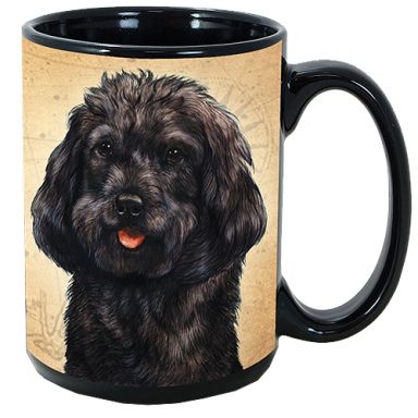 My Faithful Friends Mug - Cockapoo (Black)