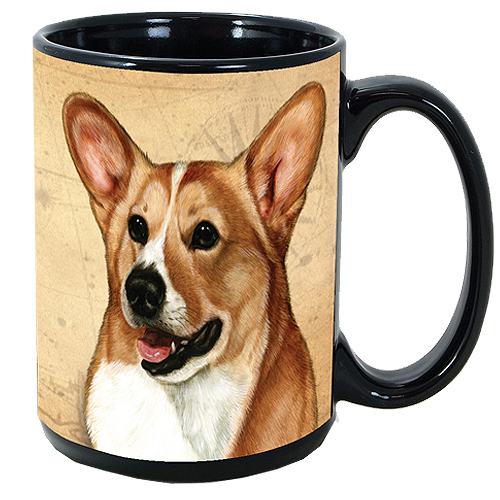 My Faithful Friends Mug - Corgi (Red)