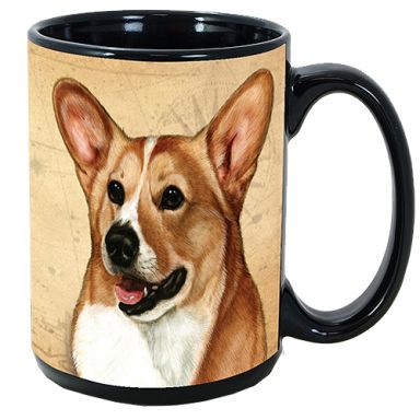 My Faithful Friends Mug - Corgi (Red)